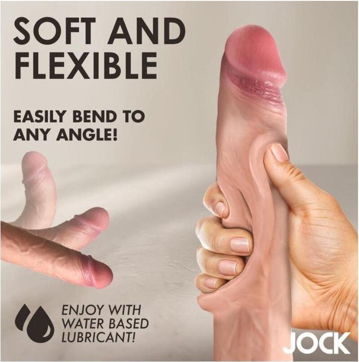 Image du produit Pipedream Doppelter Silikondildo Jock Echte Haut 40 cm