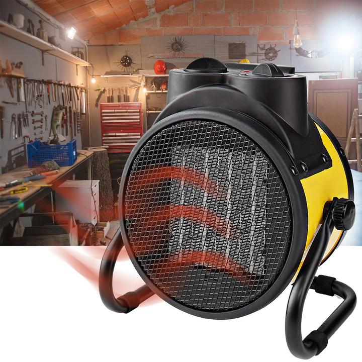 Produktbild Nedis Industrie Heizlüfter | 1000 / 2000 W | Verstellbares (2000 W)