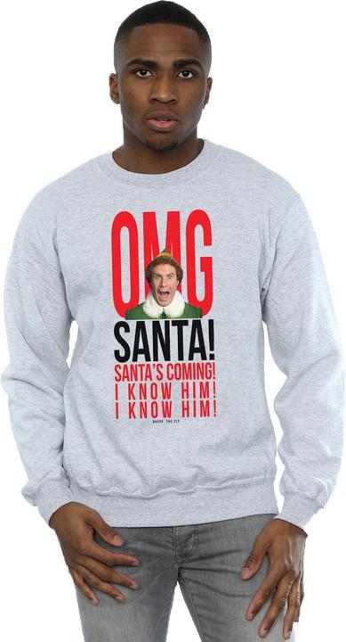 Produktbild Elf OMG Santa I Know Him Sweatshirt (3XL)