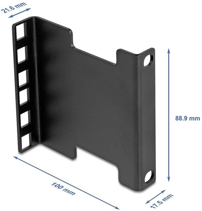 Actual product image Delock Server Rack Tiefenerweiterung Adapter Montagekit zur
