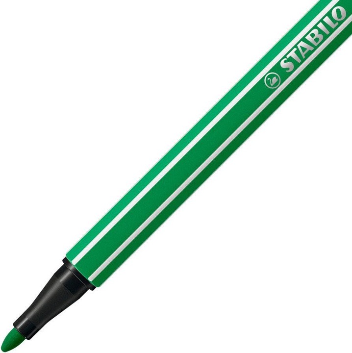 Immagine prodotto STABILO Penna 68 Pennarello premium (Verde, 10 x)