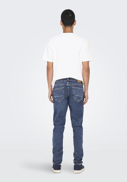 Actual product image Only & Sons ONSWARP SKINNY BLUE Skinny Fit Jeans (W29/L30)