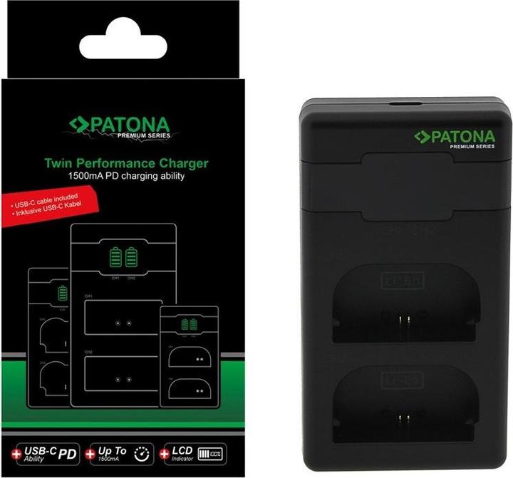 Image du produit Patona Premium Twin Charg. Nikon EN-EL15 (Chargeur de batterie d'appareil photo)