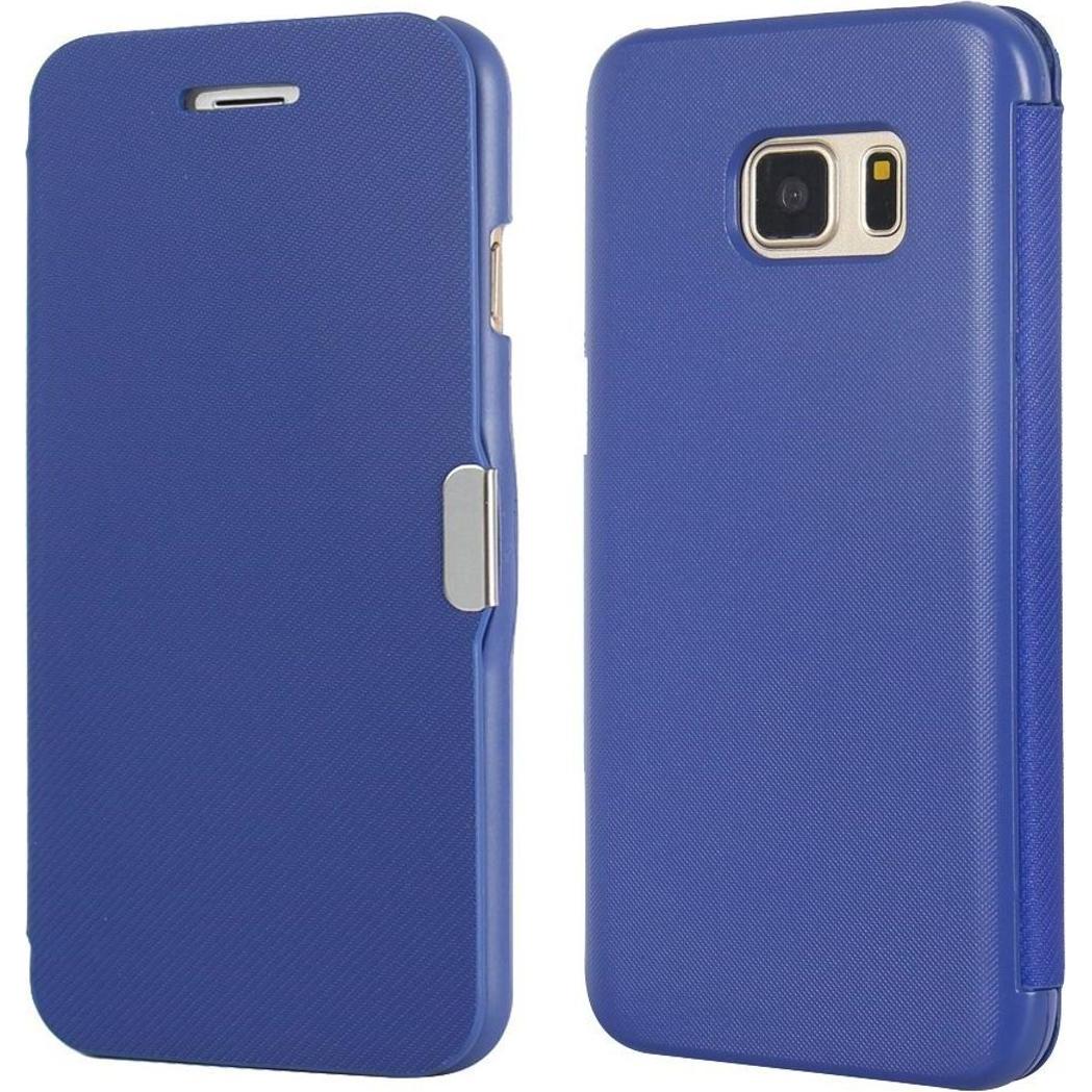 König Design Flip Cover Schutzhülle Case Handyhülle Bookstyle für Samsung Galaxy S8 Blau Neu (Samsung Galaxy S8+), Smart...