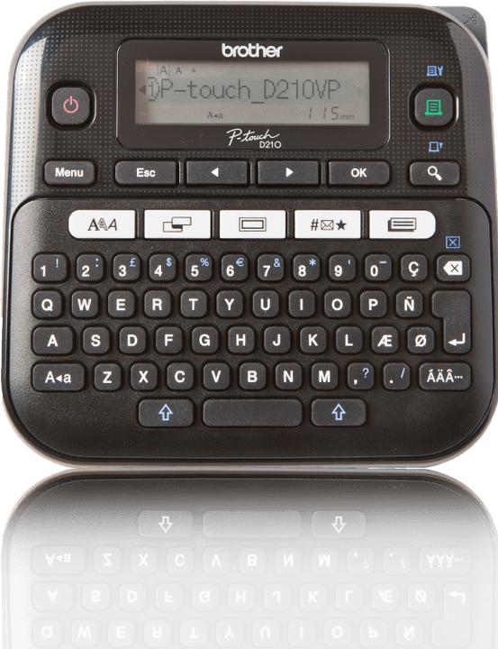 Brother PT D210VP Azerty> 12 mm LCD