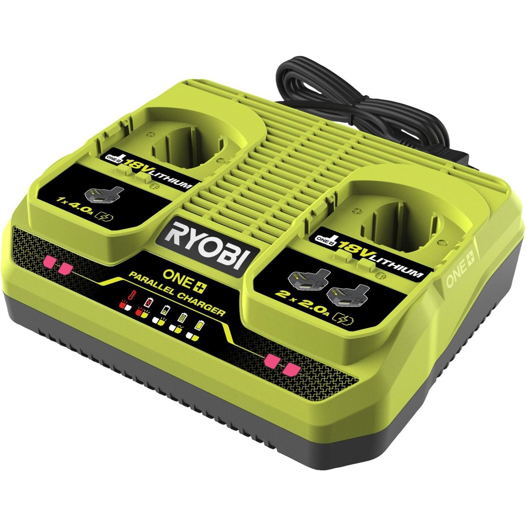Ryobi, Batteria + Caricatore, RC18240 (18 V)