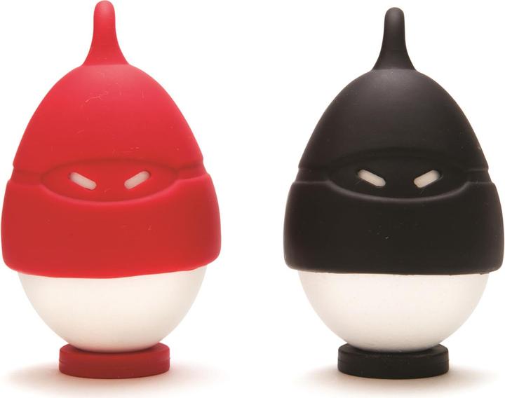 Immagine prodotto Monkey Business Egg Ninjas nero e rosso