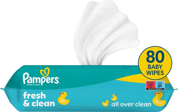 Produktbild Pampers Fresh Clean (80 Stk.)
