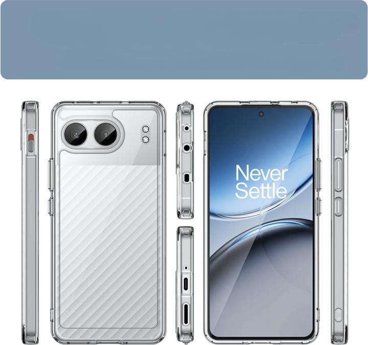 Produktbild Cover-Discount OnePlus Nord 4 - Schützende Acryl-Handyhülle mit erhöhtem Rand (OnePlus Nord 4)