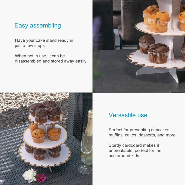 Actual product image Intirilife Etagere with 3 levels
