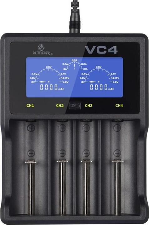 Actual product image Xtar VC4 (1 pcs., A, C, AAAA, AAA, AA, D, Chargers without battery)