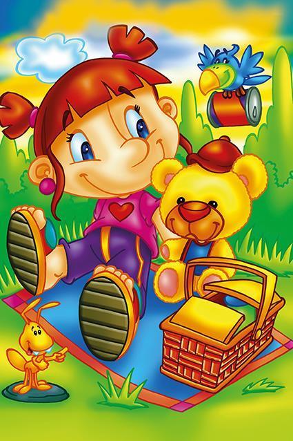 Image du produit Heidi Cheese Line HeiDi Art 5855 Children's Puzzle 16pc.XL Wooden Le petit canari (16 pièces)