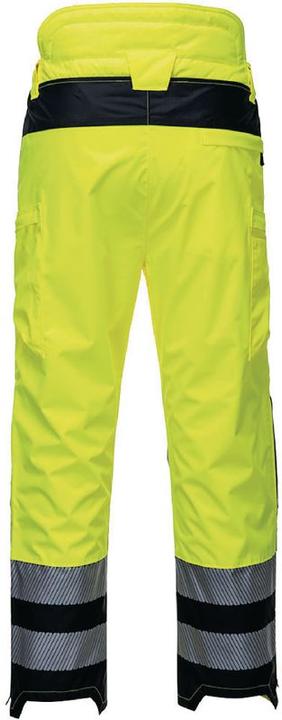 Actual product image Portwest Hi-vis waterproof trousers Extreme PW342 yellow/black (3XL)