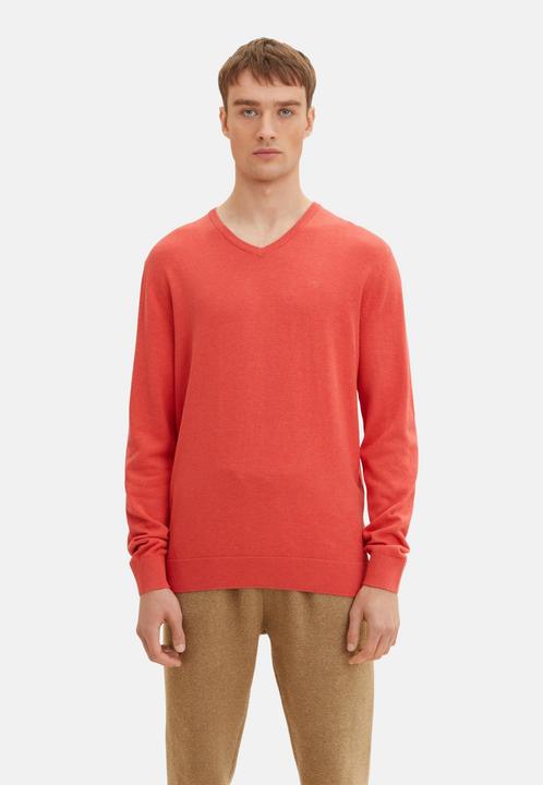 Produktbild Tom Tailor Strickpullover Pullover V-Neck (3XL)