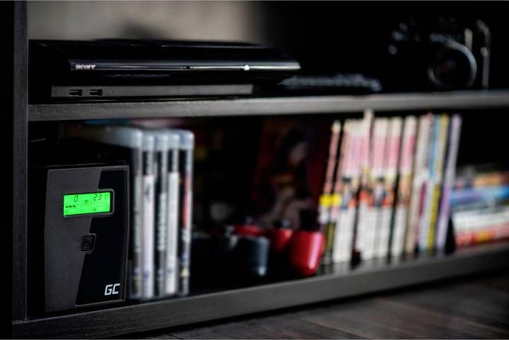 Produktbild GreenCell 600VA 360WÜberspannungsschutz 230V Black (600 VA, 360 W)