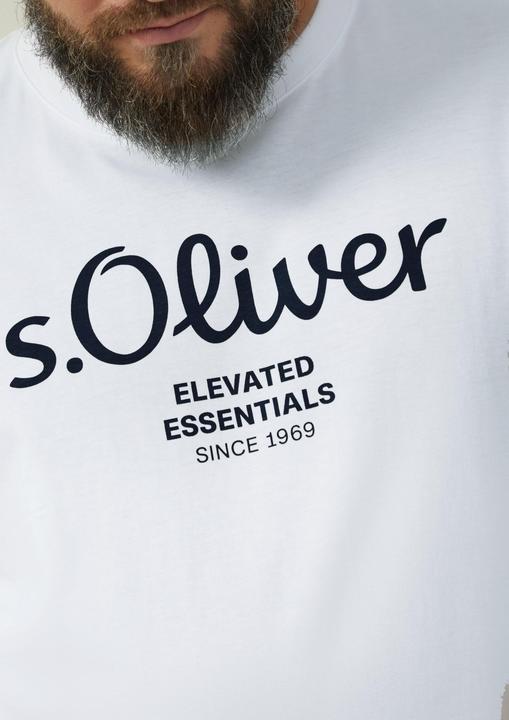 Produktbild S.Oliver T-Shirt T-Shirt mit Logo-Print (3XL)