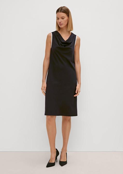 Actual product image Comma Kleid Kleid mit Wasserfall-Ausschnitt (38)
