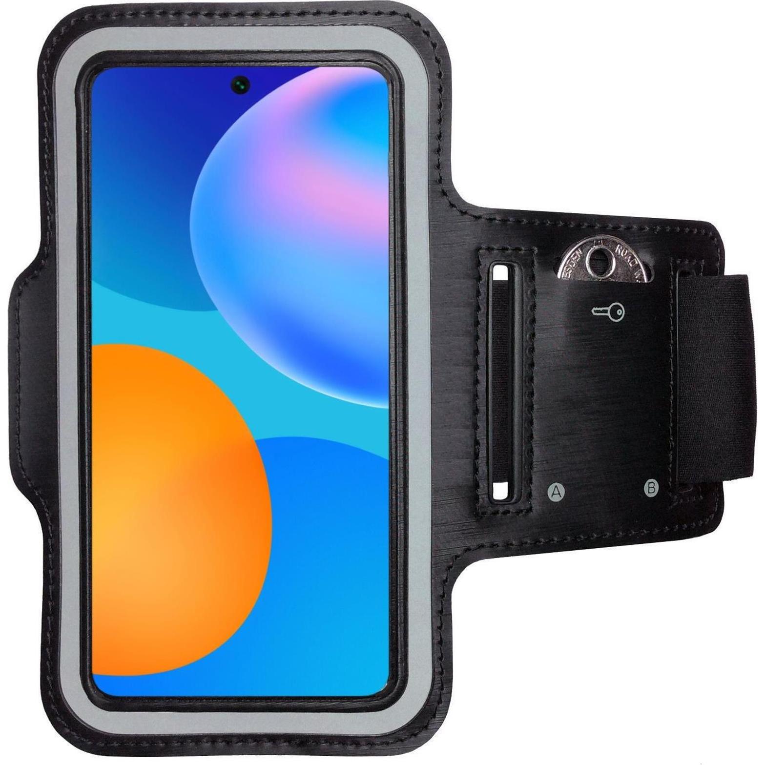 Thumbnail - CoverKingz Sportarmband für Huawei P smart 2021, Smartphone Sportarmband, Schwarz