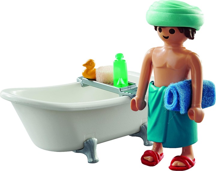 Produktbild Playmobil Mann in der Badewanne (71167, Playmobil Special Plus)