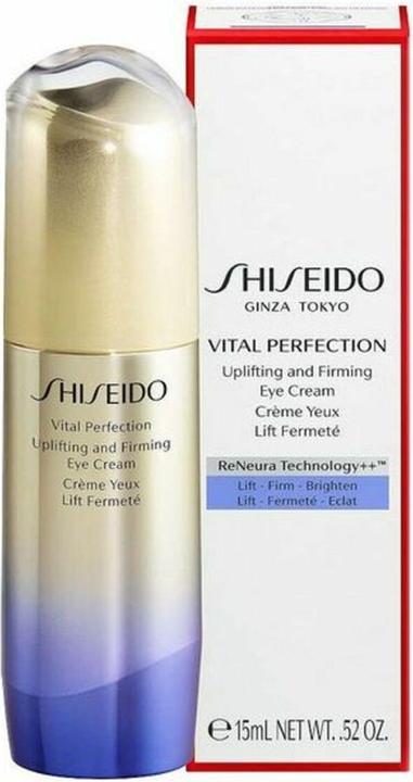 Produktbild Shiseido Vital Perfection - Uplifting and Firming Eye Cream (Augenpflege Crème, 15 ml, Tag + Nacht)