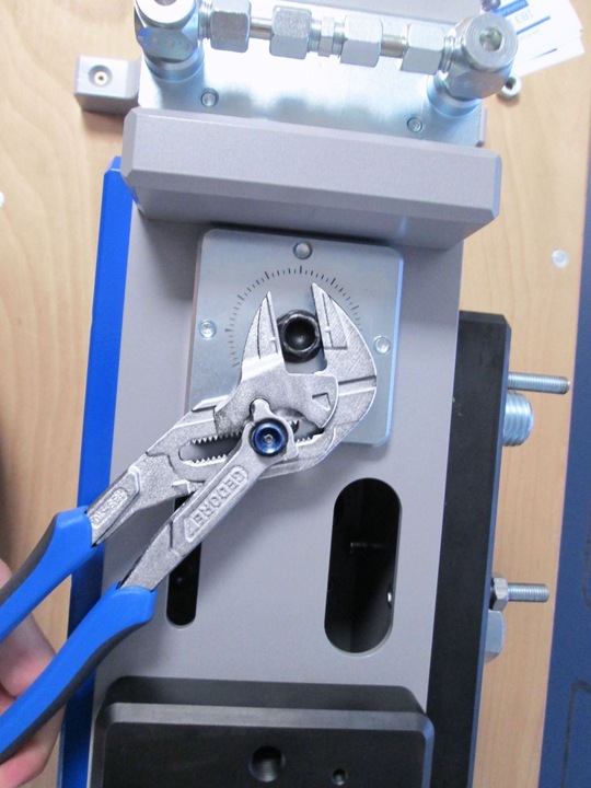 Actual product image Gedore SB 183 10 TC Pliers spanner 10" TC with dipped handles (260 mm)