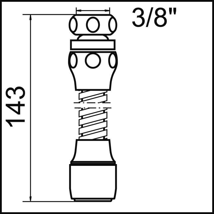 Produktbild Neoperl Cascade 3/8"