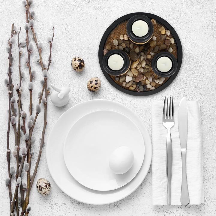 Produktbild Relaxdays Teelichthalter (19.5 x 19.5 x 13 cm)