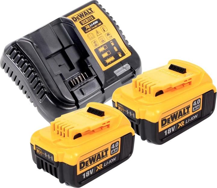 Immagine prodotto DeWalt DCS 369 M2 Sega circolare 18 V Brushless + 2x Batteria 4.0 Ah + Caricatore