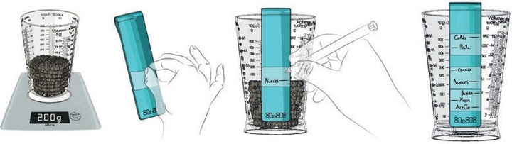 Immagine prodotto Ibili Messbecher zum selber personalisieren 0.5 Liter Ideal zum Ausmessen von Zutaten (5300 ml)