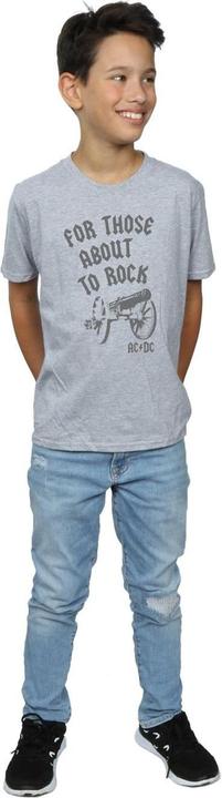 Produktbild AC/DC TShirt Jungen die die rocken wollen Kanone (128)