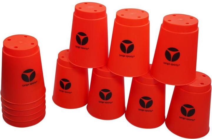 Tanga Sports ® Stacking Cups, 12er-Set