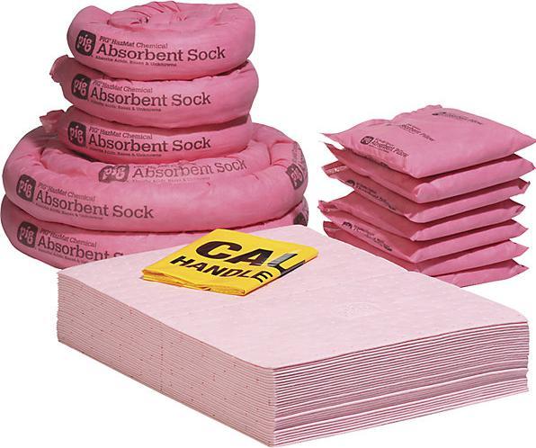 Actual product image Pig Refill pack for emergency bag, chemical version, absorbs 54.4 l/pack. (1 pcs.)