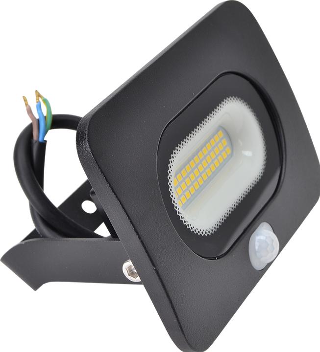 Actual product image Tracon SMD LED floodlight with motion detector (1100 lm, IP65)