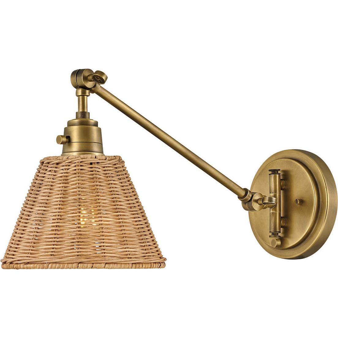 Elstead Lighting Natura/Ottone Invecchiato Applique + Plafoniera, Arti (E27)