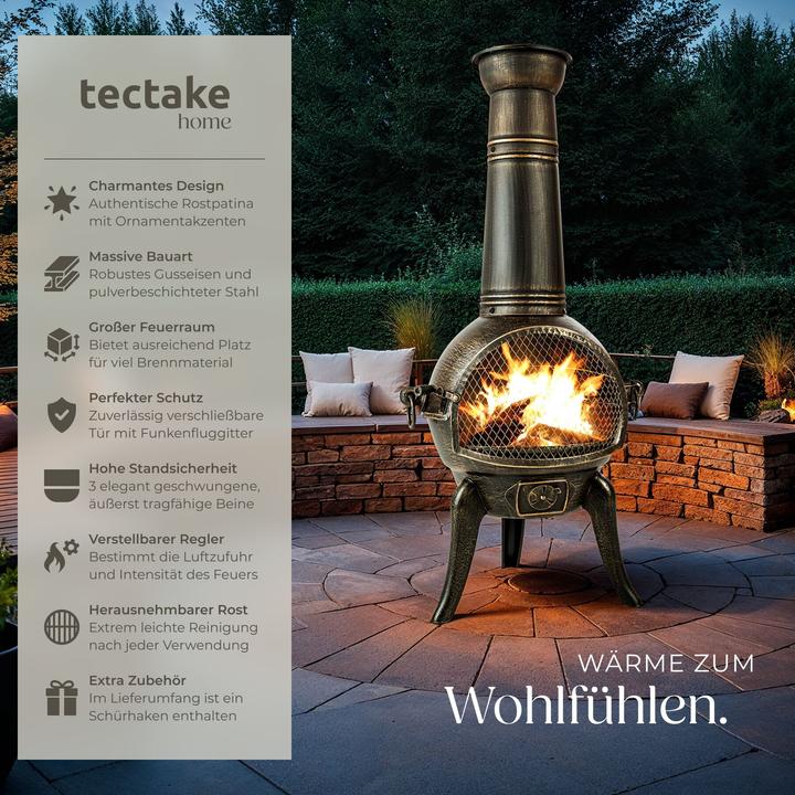 Actual product image tectake Patio oven