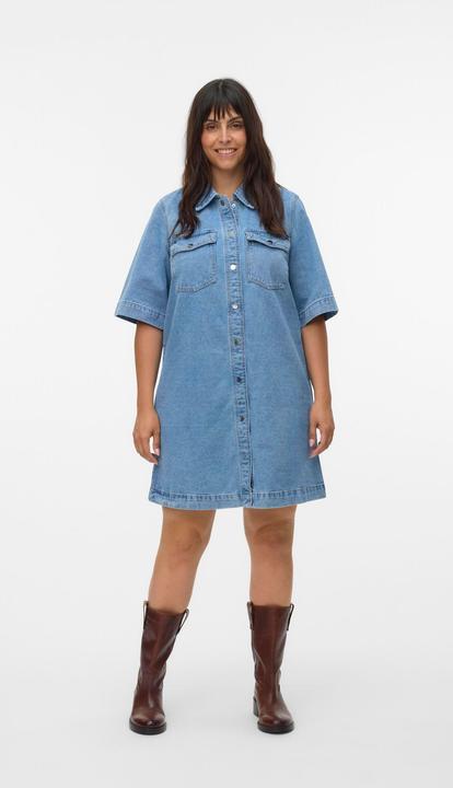 Produktbild Vero Moda VMCFENJA Kurzes Kleid Jeanskleid (42)