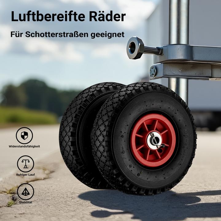 Actual product image Wiltec Double support wheel