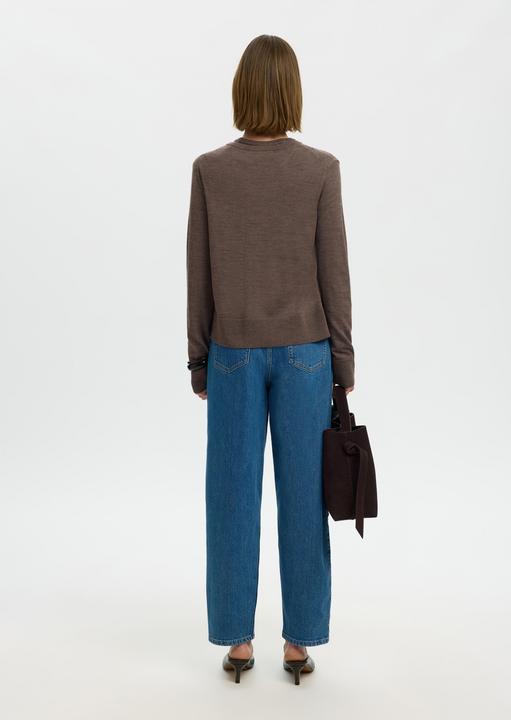 Produktbild Selected Slfthea Ls Knit Merino Cardigan Noos (M)