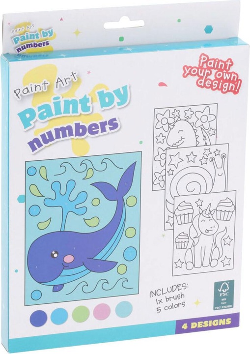 Immagine prodotto Set di animali da dipingere per bambini