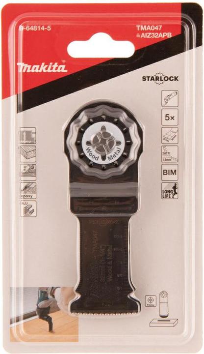 Produktbild Makita Tauchsägeblatt 32mm TMA047 5Stk.
