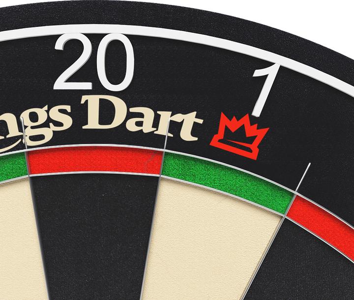 Produktbild Kings Dart Steeldartscheibe Professional HD