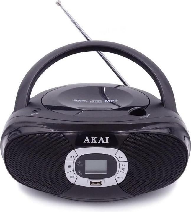 Productafbeelding Akai BM004A-614 draagbare stereo-installatie Zwart (AM, FM)