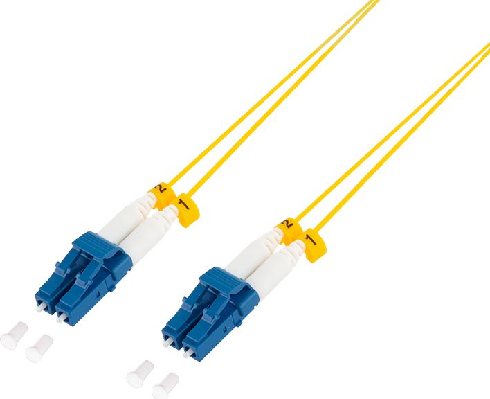 Produktbild LogiLink Extra dünnes OS2 LWL Patchkabel LC-LC Duplex, 2,0 m, G657.A2 (S/UTP, CAT6, 2 m)