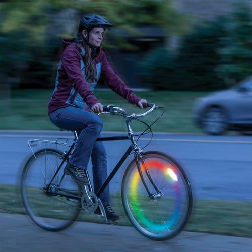 Actual product image Nite Ize SpokeLit® Rechargeable Wheel Light