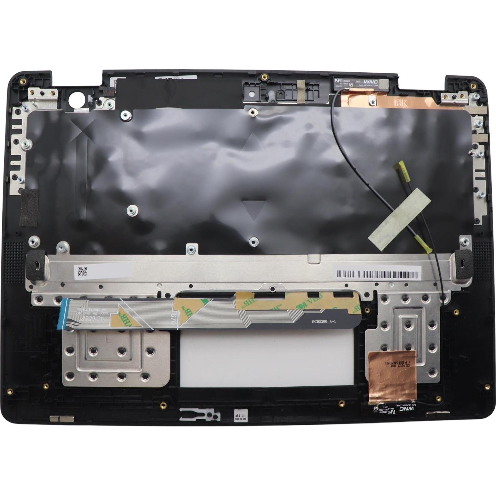 Lenovo MECH ASM KBD NORDIC w/C, Notebook Ersatzteile, Schwarz