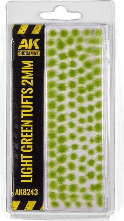 Produktbild AK Interactive Light Green Tufts 2mm