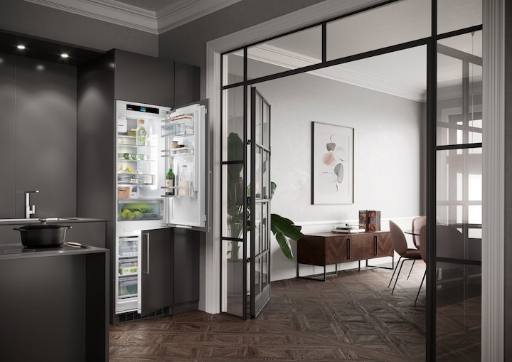 Produktbild Liebherr Integrierbare Kühl-Gefrierkombination mit EasyFresh und NoFrost (254 l)