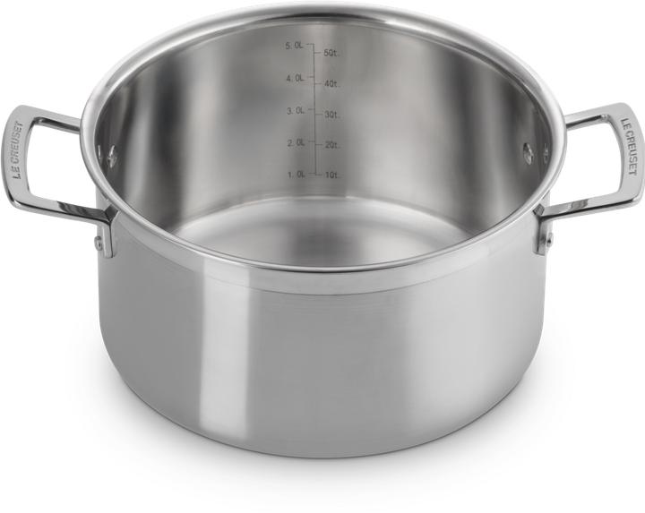 Produktbild Le Creuset 3-Ply (24 cm, Kochtopf, Edelstahl, Aluminium)