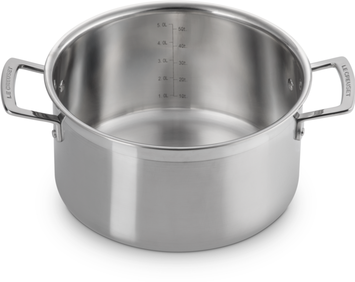 Actual product image Le Creuset 3-Ply (24 cm, Pot, Aluminium, Stainless steel)