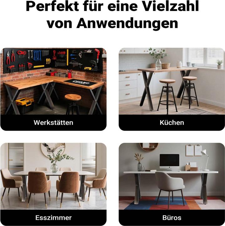 Actual product image Wiltec Table legs set